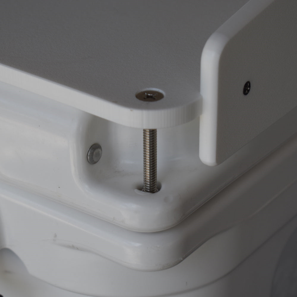 Self aligning mounting holes and no holes to drill makes the Mangrove Marine Yeti Cooler Top Cutting Board a fantastic gift for your favorite fishing person. This Yeti cooler cutting board protects and provides a convenient surface to cut bait and filet your fish. For consistent quality, precision, and UV resistance, Mangrove Marine ONLY uses King brand Starboard. Mangrove Marine does NOT use PVC for any consumer products.