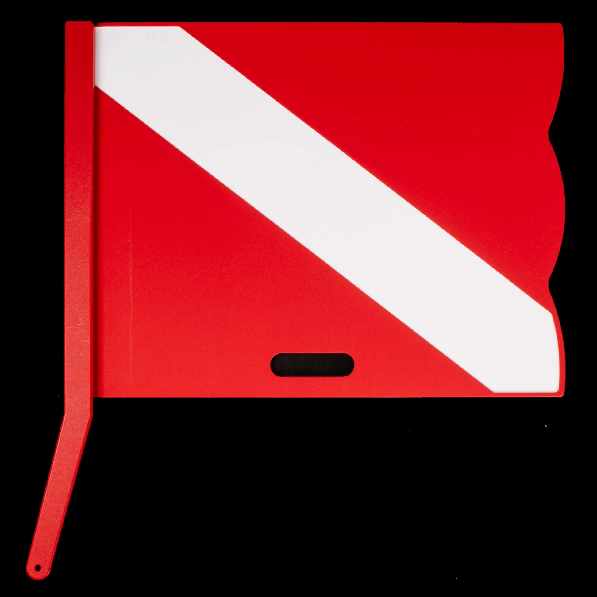 Mangrove Marine Hard Dive Flag always flies straight, even in zero wind for greater visibility.   Our fully legal dive flag design is dual tone colored and will not fade.   2 mounting options.   Click through for options and details.