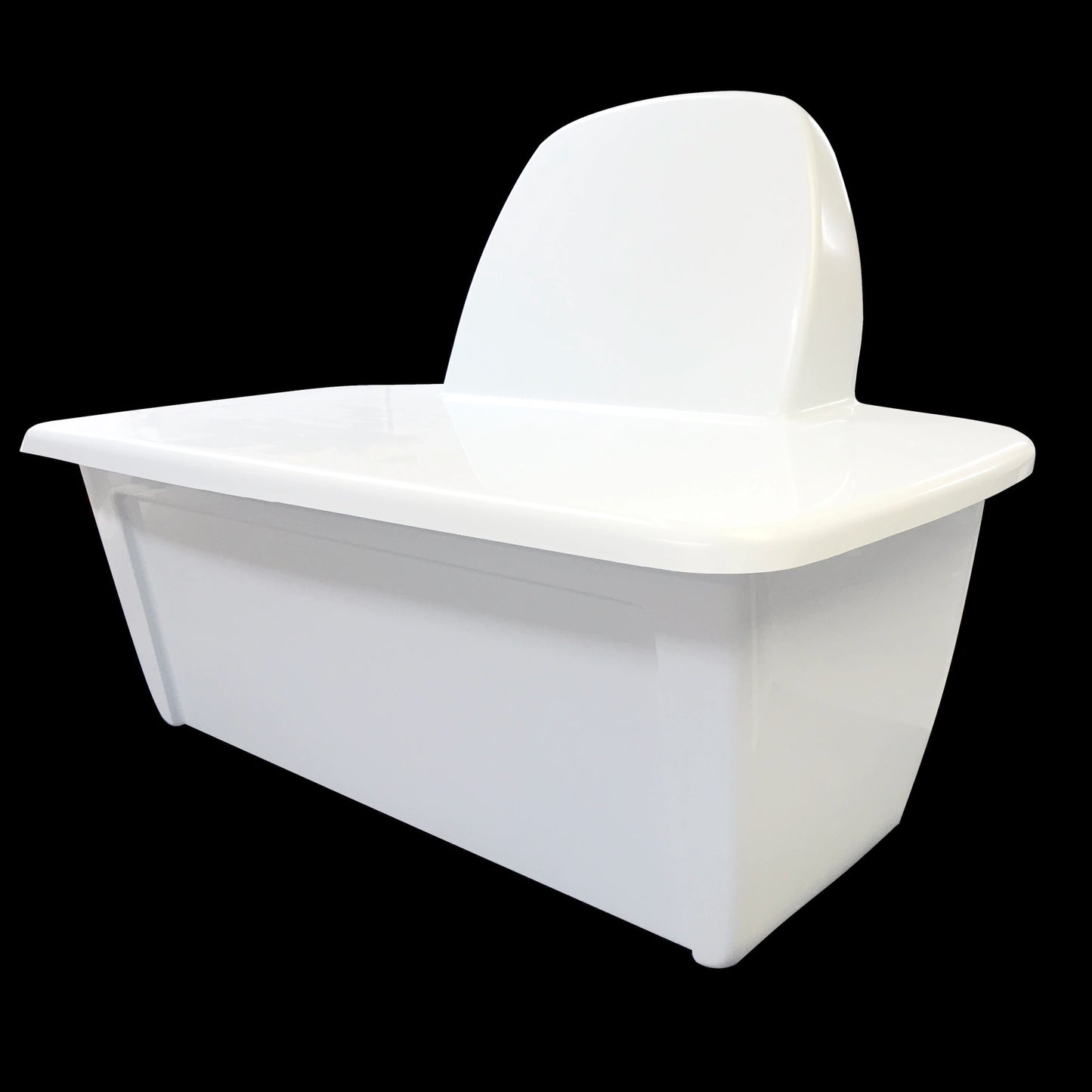 The Mangrove Marine Tower Control Helm Box represents 27 years of innovation for the boating and marine industry.. Two sizes are available for the Tower Control Helm Box in 24” width and 29.5“ width. In this photo is shown with the electronics pod, available as an optional add on when you order.